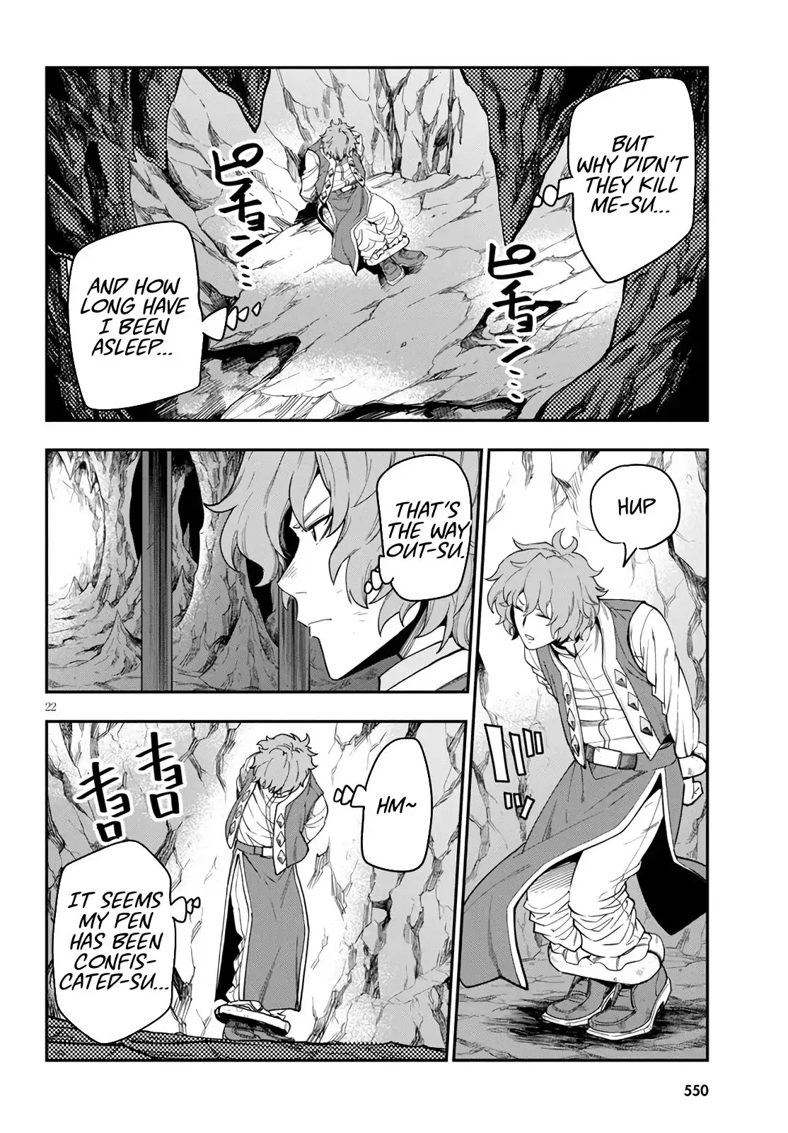 Konjiki no Moji Tsukai - Yuusha Yonin ni Makikomareta Unique Cheat Chapter 69 21